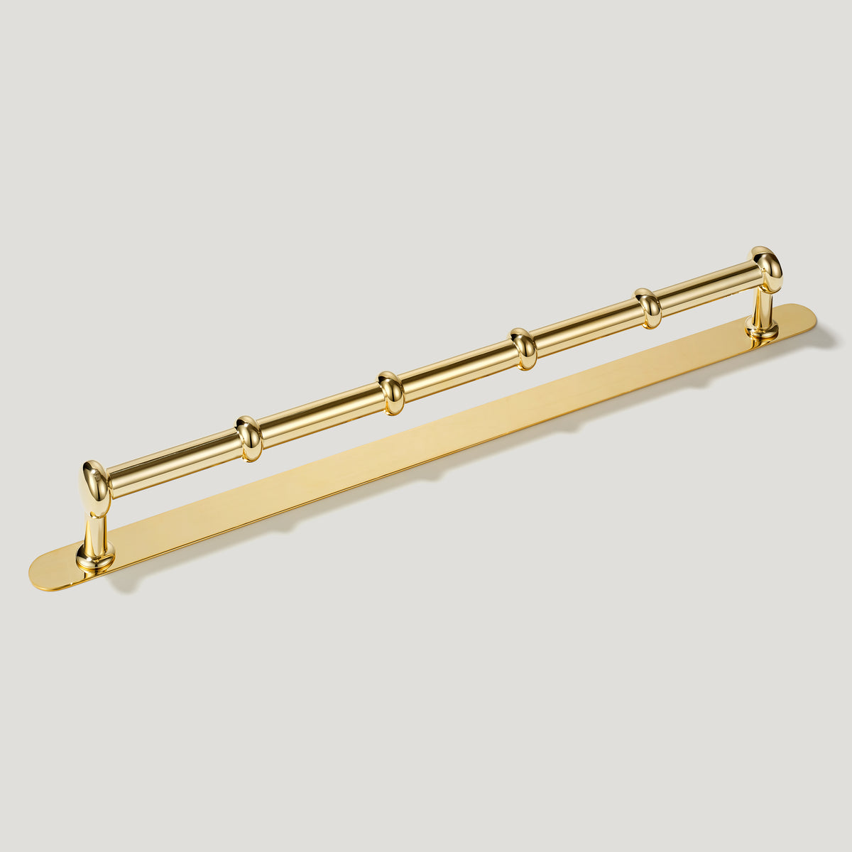 PEYTON Heavyweight Handle - Unlacquered Brass - Plank Hardware