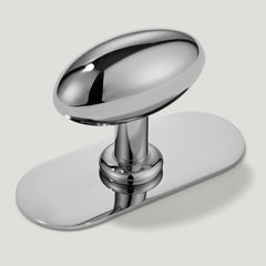 PEYTON Shaker Knob - Polished Nickel - Plank Hardware