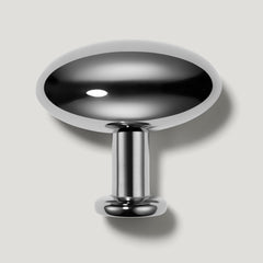 PEYTON Shaker Knob - Polished Nickel - Plank Hardware