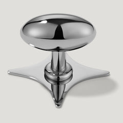 PEYTON Shaker Knob - Polished Nickel - Plank Hardware