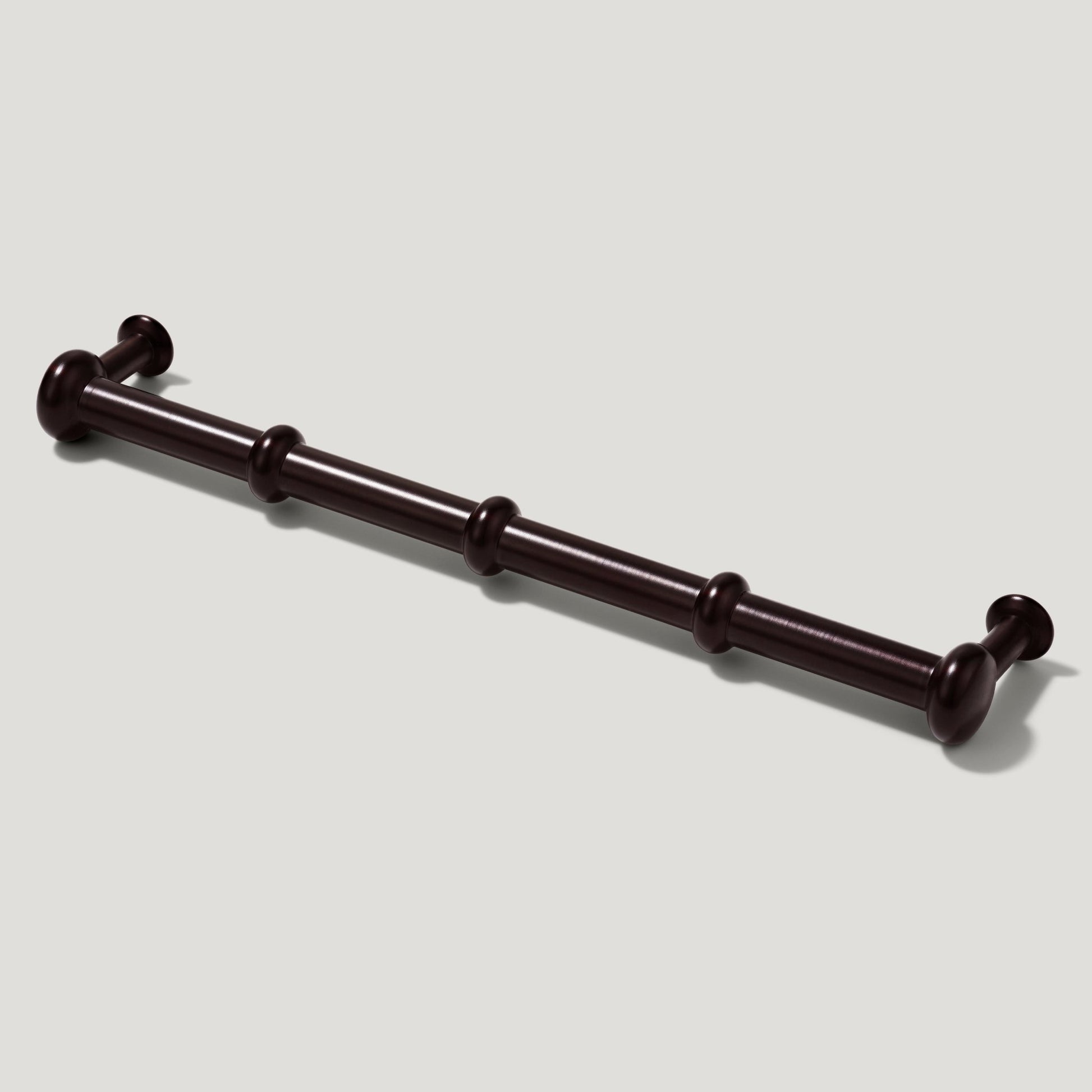 PEYTON Traditional D Bar Handle - Blackened Bronze - Plank Hardware