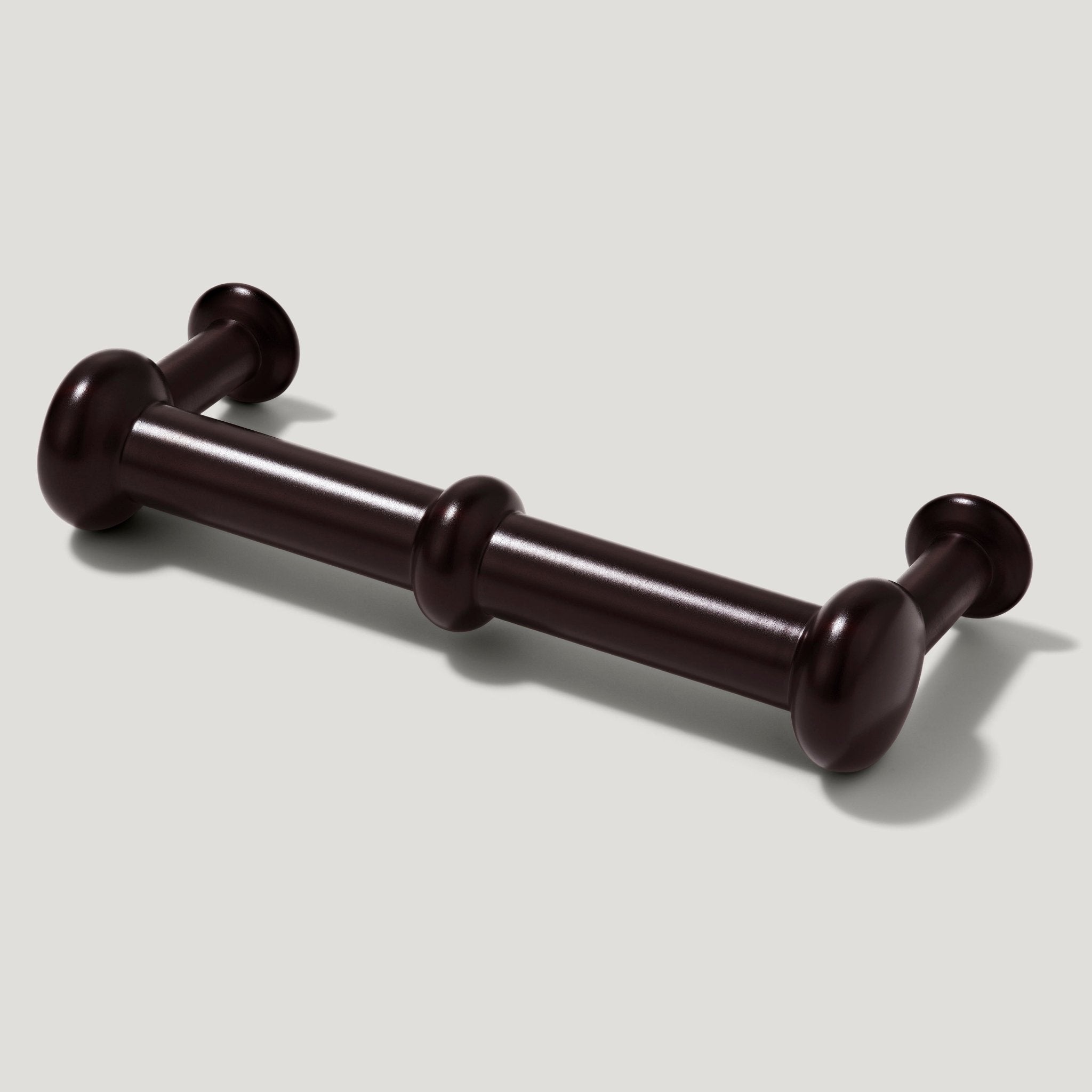 PEYTON Traditional D Bar Handle - Blackened Bronze - Plank Hardware