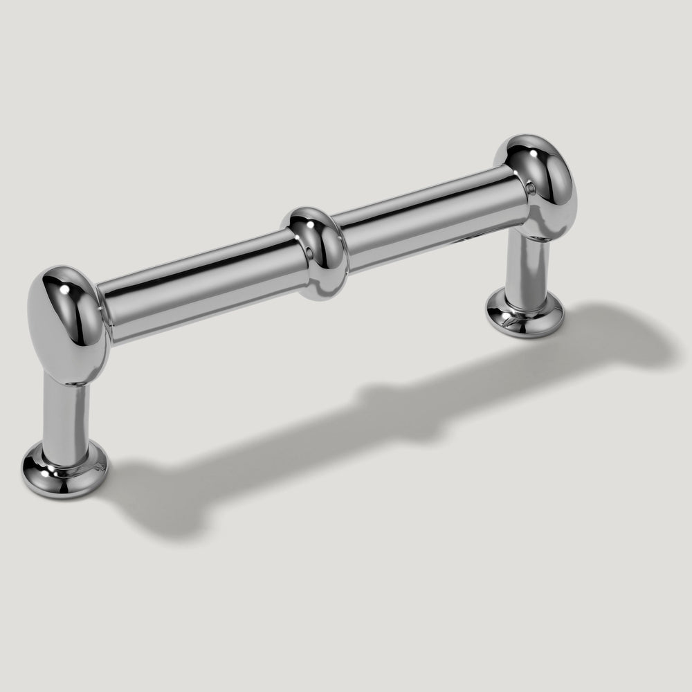 PEYTON Traditional D Bar Handle - Polished Nickel