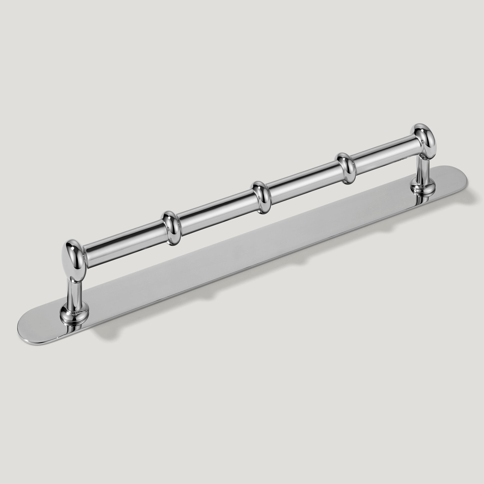PEYTON Traditional D Bar Handle - Polished Nickel - Plank Hardware