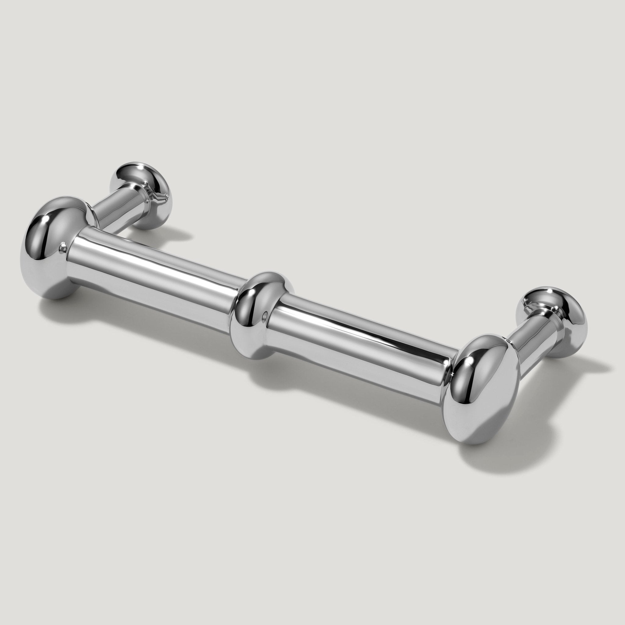PEYTON Traditional D Bar Handle - Polished Nickel - Plank Hardware