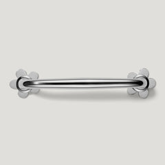 Plank Hardware Accessories ADA Pair of Small Flower Handle Backplate - Polished Nickel