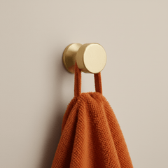 Plank Hardware Accessories FELIX Round Hook - Brass