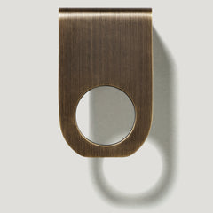 Plank Hardware Accessories FOLD Soap Bracket - Antique Brass
