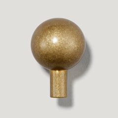 Plank Hardware Accessories HALLEY Sphere Hook - Aged Brass