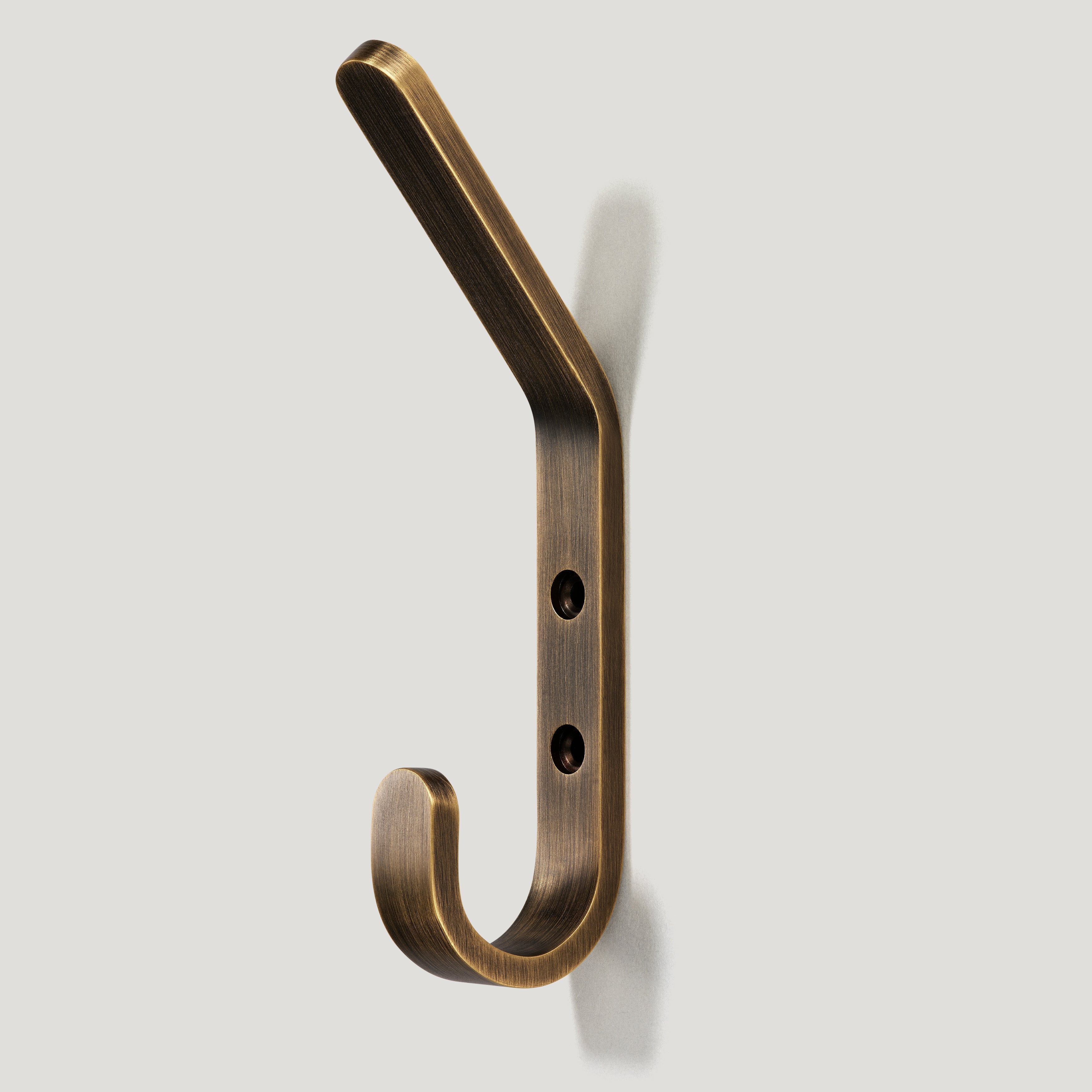 Plank Hardware Accessories HOFFMAN Large 150mm Hook - Antique Brass