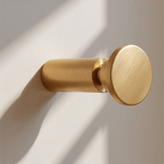 Plank Hardware Accessories PULLMAN Circular Hook - Brass