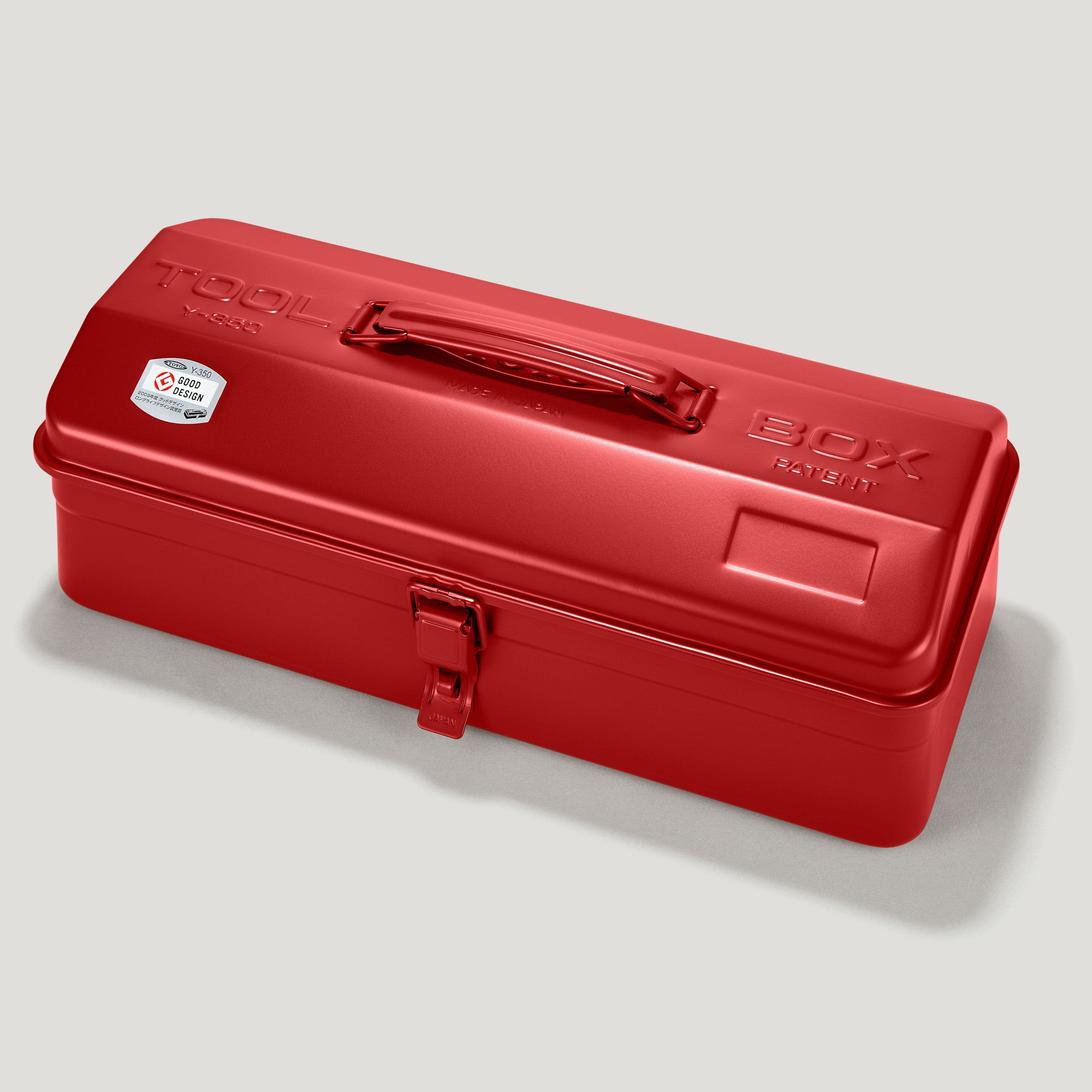 Plank Hardware Accessories TOYO Steel Tool Box - Red