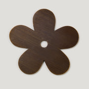 Plank Hardware Cabinetry ADA Flower Backplate - Antique Brass