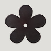 Plank Hardware Cabinetry ADA Flower Backplate - Blackened Bronze