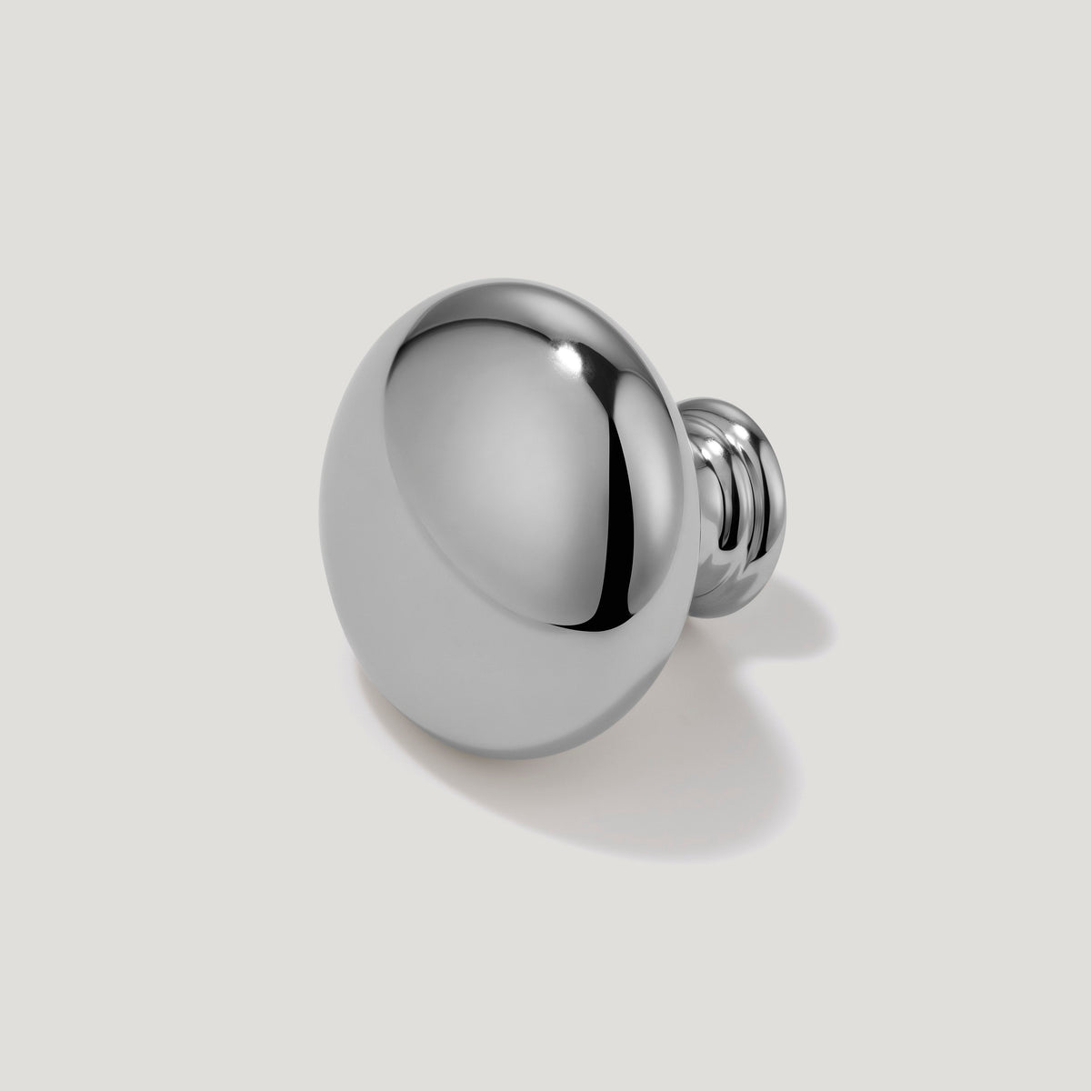 Plank Hardware Cabinetry Knob Only ADELIA Knob - Polished Nickel