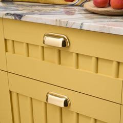Plank Hardware Cabinetry 102mm (76mm CC) ALBANY 102mm Cup Pull - Unlacquered Brass