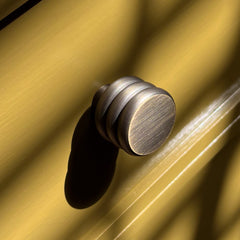 Plank Hardware Cabinetry ALVA 30mm Knob -  Antique Brass