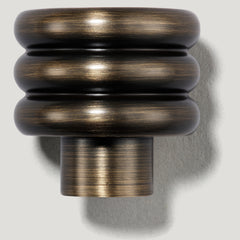 Plank Hardware Cabinetry ALVA 30mm Knob -  Antique Brass