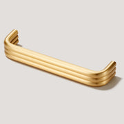 Plank Hardware Cabinetry ALVA D Bar Handle - Brass