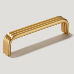 Plank Hardware Cabinetry ALVA D Bar Handle - Brass