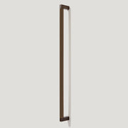 Plank Hardware Cabinetry BECKER Heavyweight 470mm D Bar Handle - Antique Brass