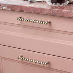 Plank Hardware Cabinetry 175mm (160mm CC) BOBBIN 175mm Handle - Polished Nickel