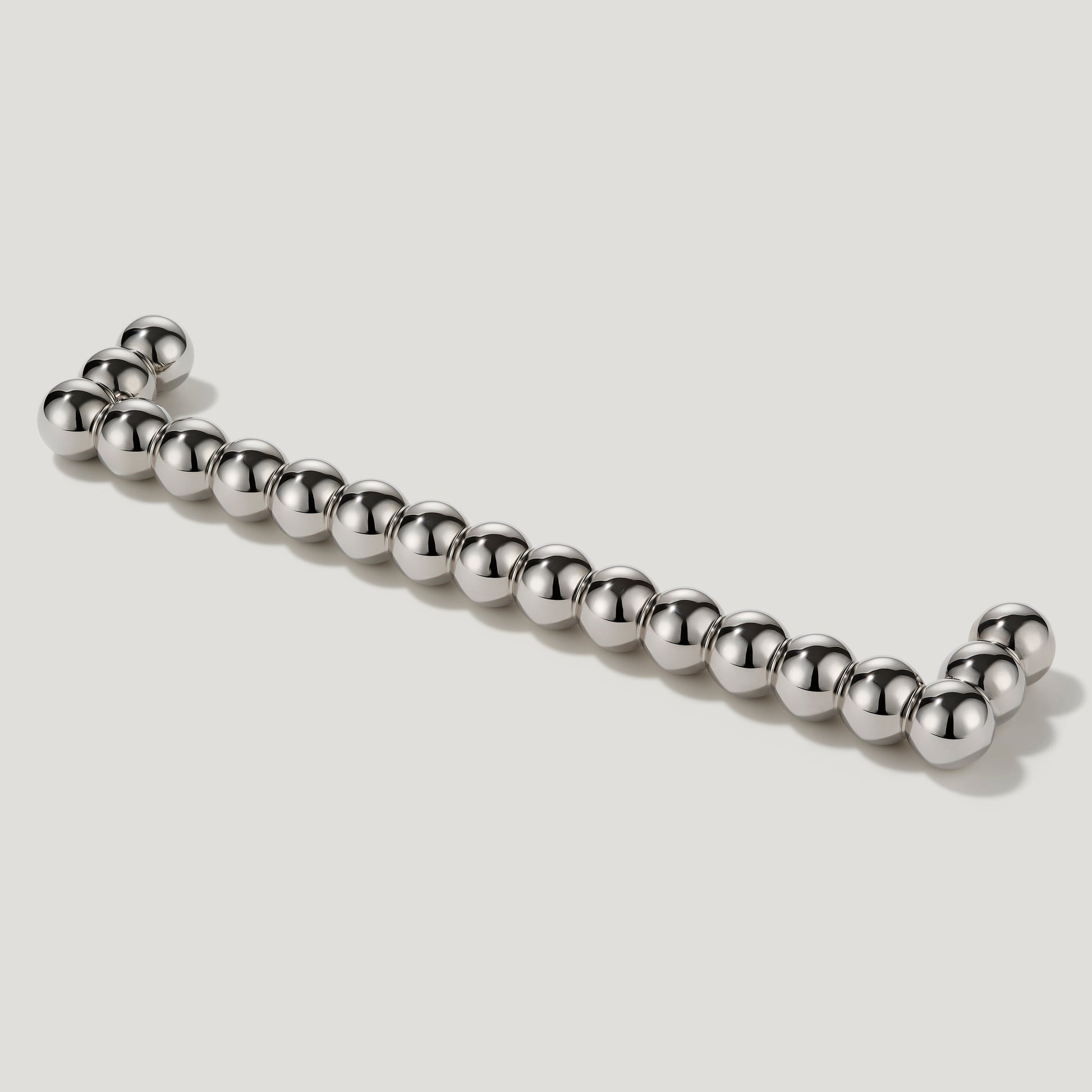 Plank Hardware Cabinetry 175mm (160mm CC) BOBBIN 175mm Handle - Polished Nickel