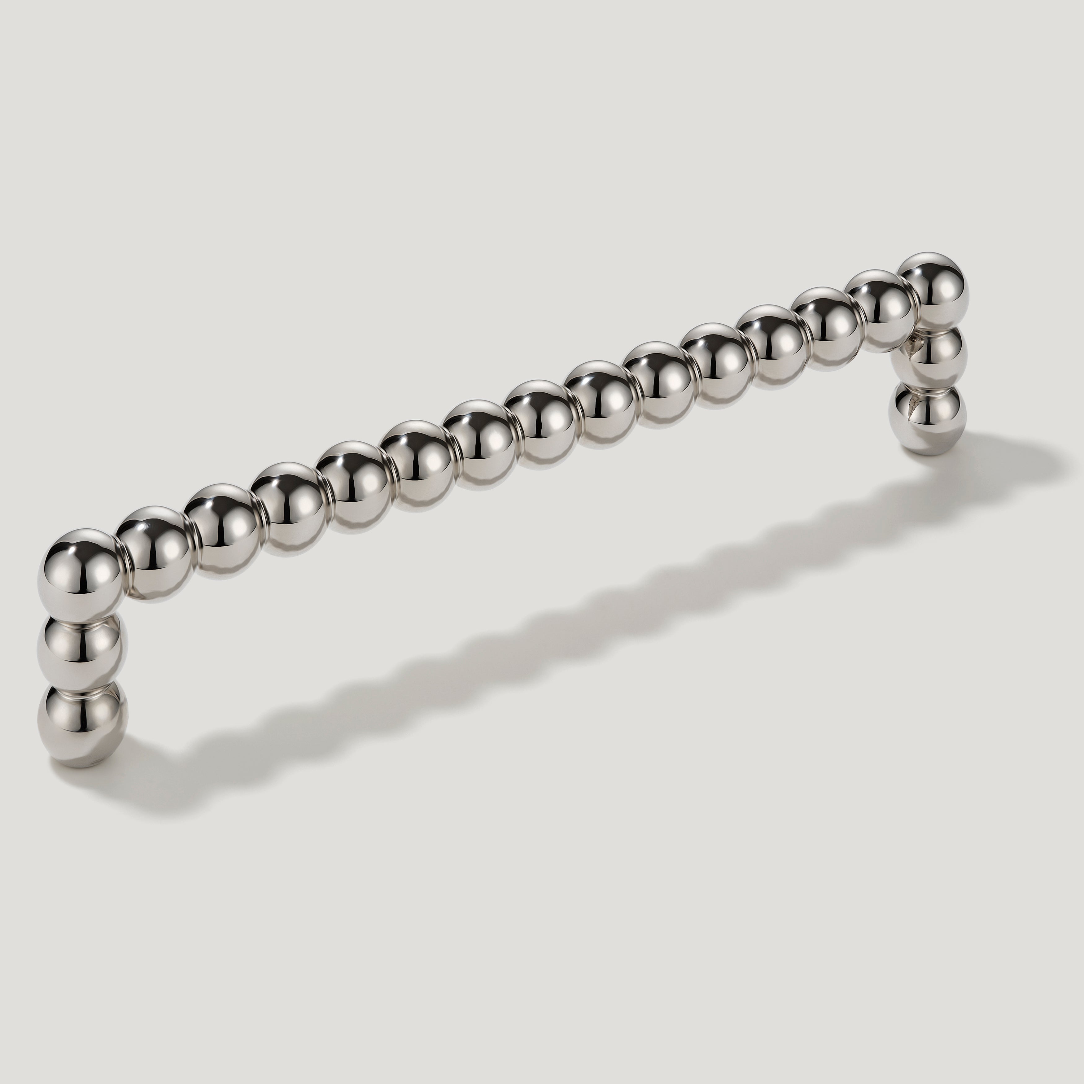 Plank Hardware Cabinetry 175mm (160mm CC) BOBBIN 175mm Handle - Polished Nickel