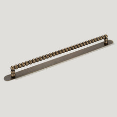 Plank Hardware Cabinetry BOBBIN 476mm Heavyweight Handle - Antique Brass
