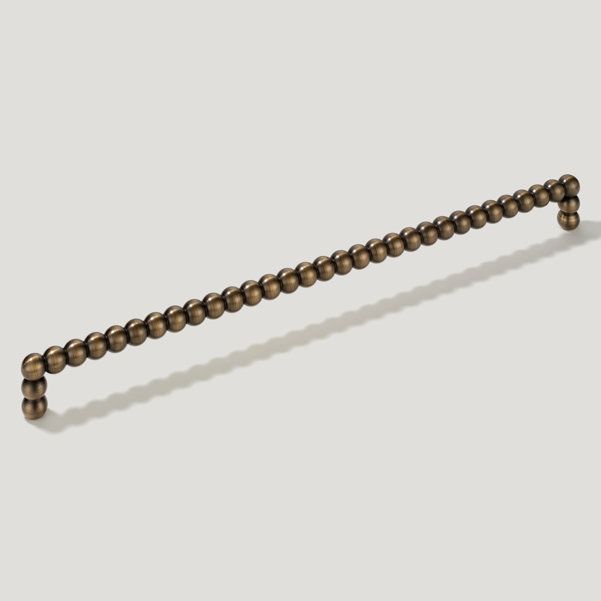 Plank Hardware Cabinetry BOBBIN 476mm Heavyweight Handle - Antique Brass