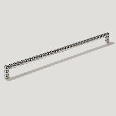 Plank Hardware Cabinetry 476mm (457mm CC) BOBBIN 476mm Heavyweight Handle - Polished Nickel