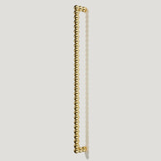 Plank Hardware Cabinetry 476mm (457mm CC) BOBBIN 476mm Heavyweight Handle - Unlacquered Brass
