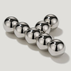BOBBIN Einzel-T-Griff – Poliertes Nickel