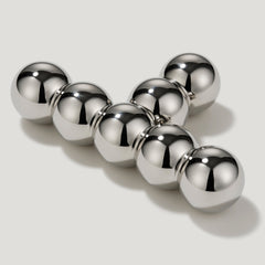 Plank Hardware Cabinetry 60mm BOBBIN 60mm Single T Handle - Polished Nickel
