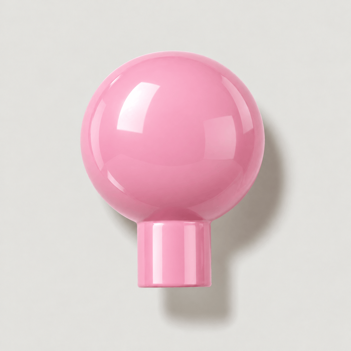 Plank Hardware Cabinetry BOBBIN Ball Knob - Candy Pink