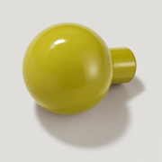 Plank Hardware Cabinetry Knob Only BOBBIN Ball Knob - Chartreuse