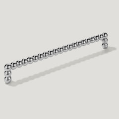 Plank Hardware Cabinetry 235mm (220mm CC) / Handle Only BOBBIN D Bar Handle - Polished Nickel