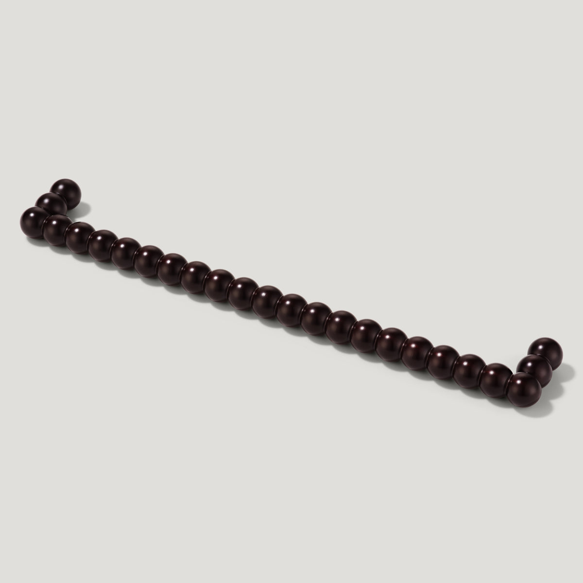 Plank Hardware Cabinetry BOBBIN Handle - Blackened Bronze