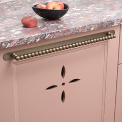 Plank Hardware Cabinetry BOBBIN Heavyweight Appliance Pull - Antique Brass