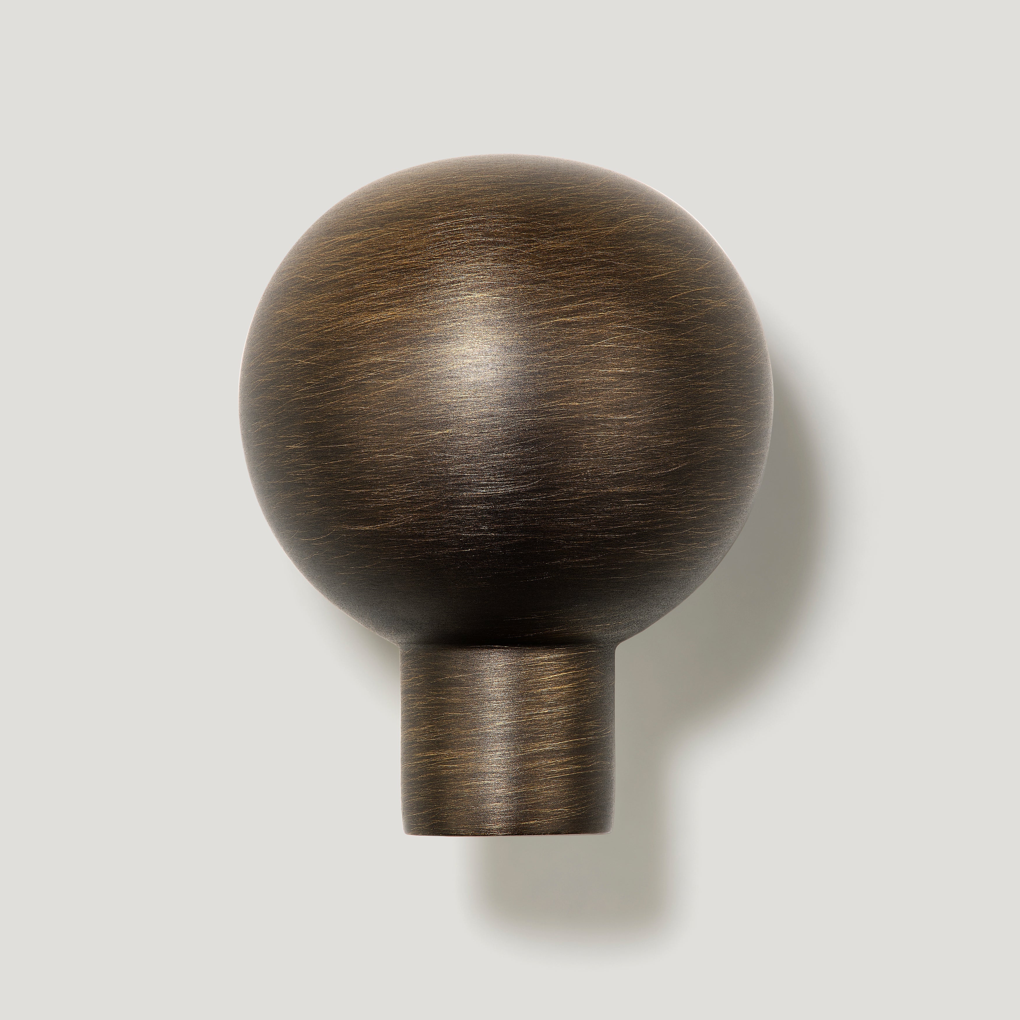 Plank Hardware Cabinetry BOBBIN Knob - Antique Brass