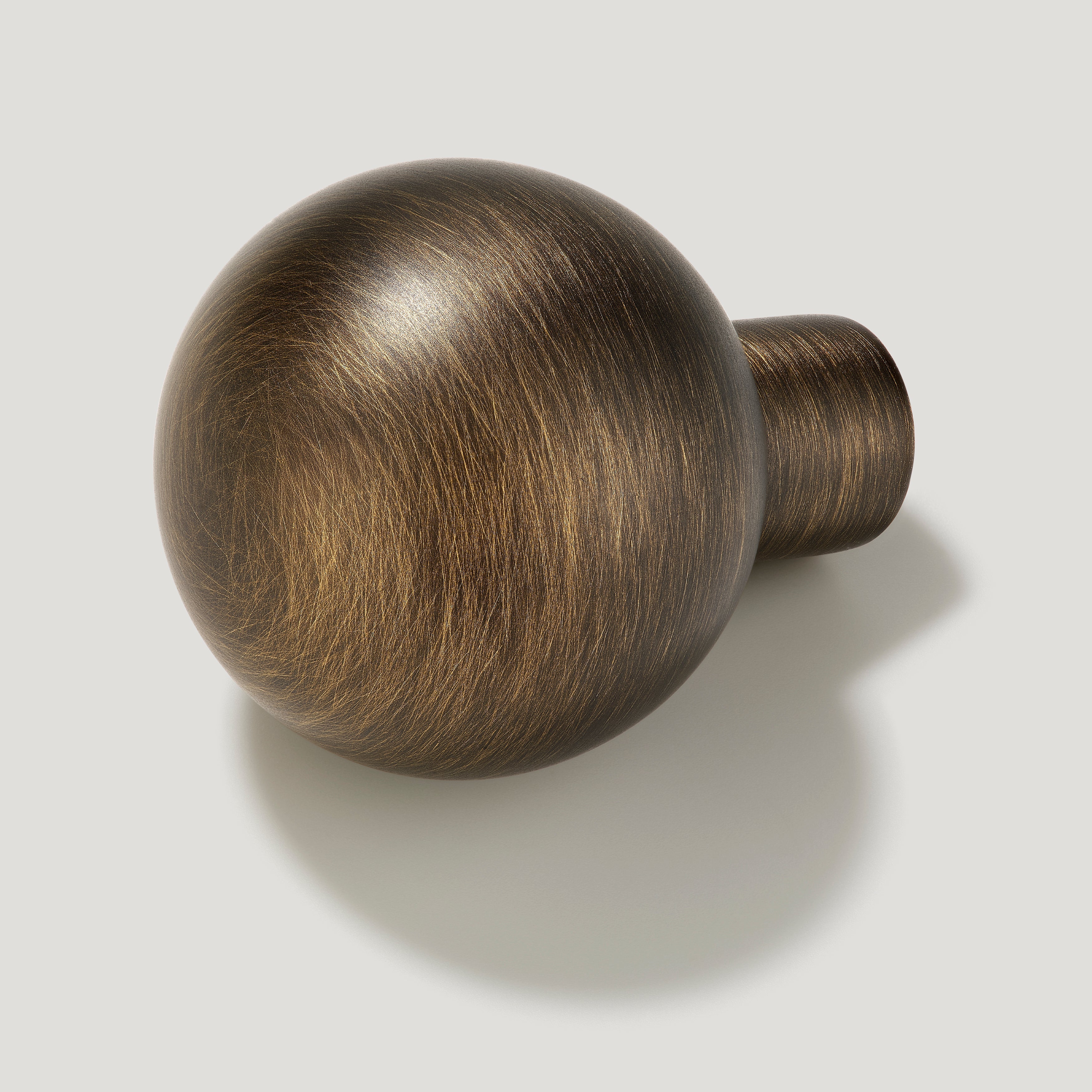 Plank Hardware Cabinetry BOBBIN Knob - Antique Brass