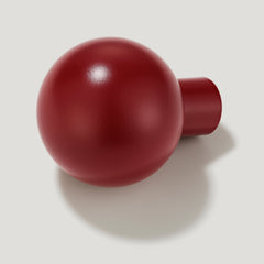 Plank Hardware Cabinetry BOBBIN Knob - Burgundy