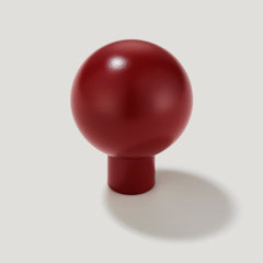 Plank Hardware Cabinetry BOBBIN Knob - Burgundy