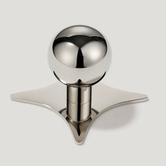 BOBBIN Ball Knob - Polished Nickel
