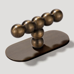 BOBBIN Einzelner T-Griff - Antikmessing