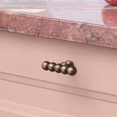 Plank Hardware Cabinetry BOBBIN Single T Handle - Antique Brass