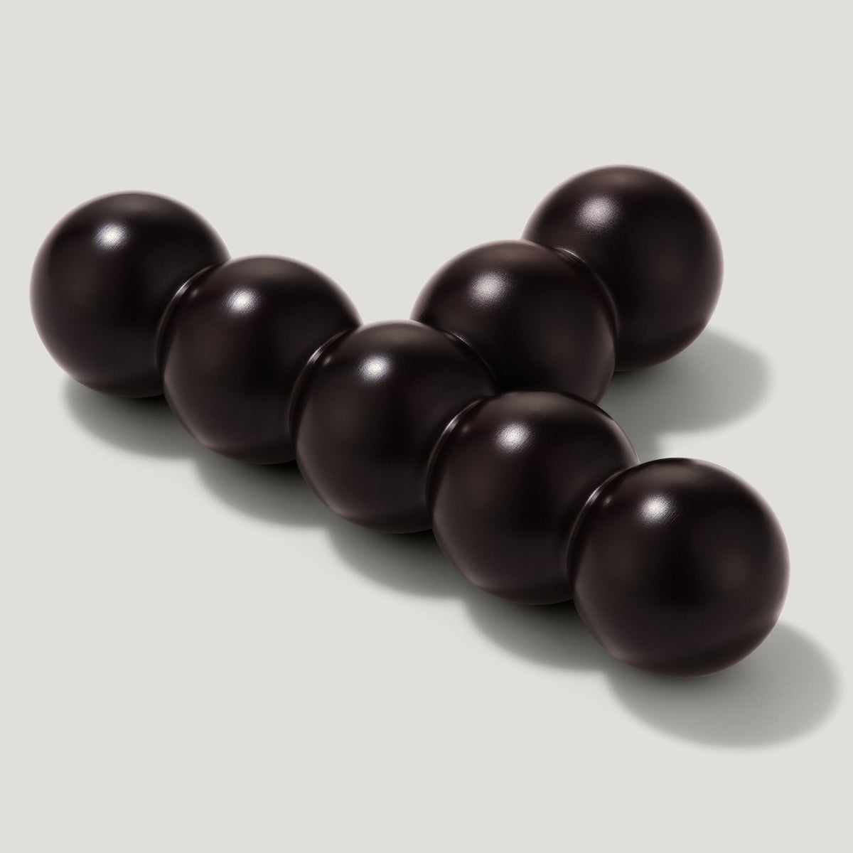Plank Hardware Cabinetry 60mm / Handle Only BOBBIN Single T Handle - Blackened Bronze