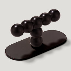 BOBBIN Single T Handle - Blackened Bronze