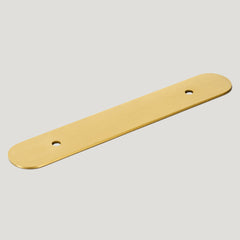 Plank Hardware Cabinetry COHEN Backplate - Brass