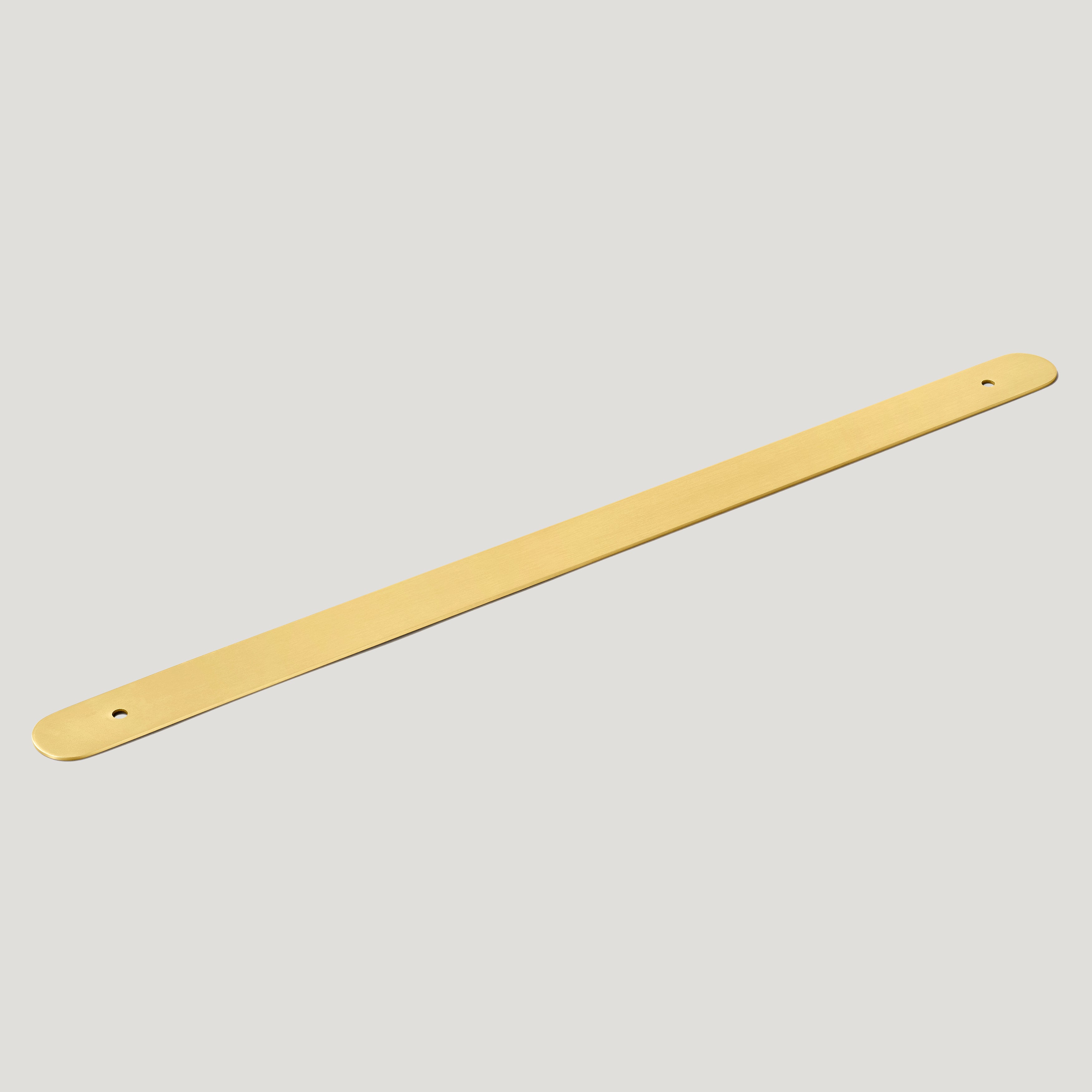 Plank Hardware Cabinetry COHEN Backplate - Brass